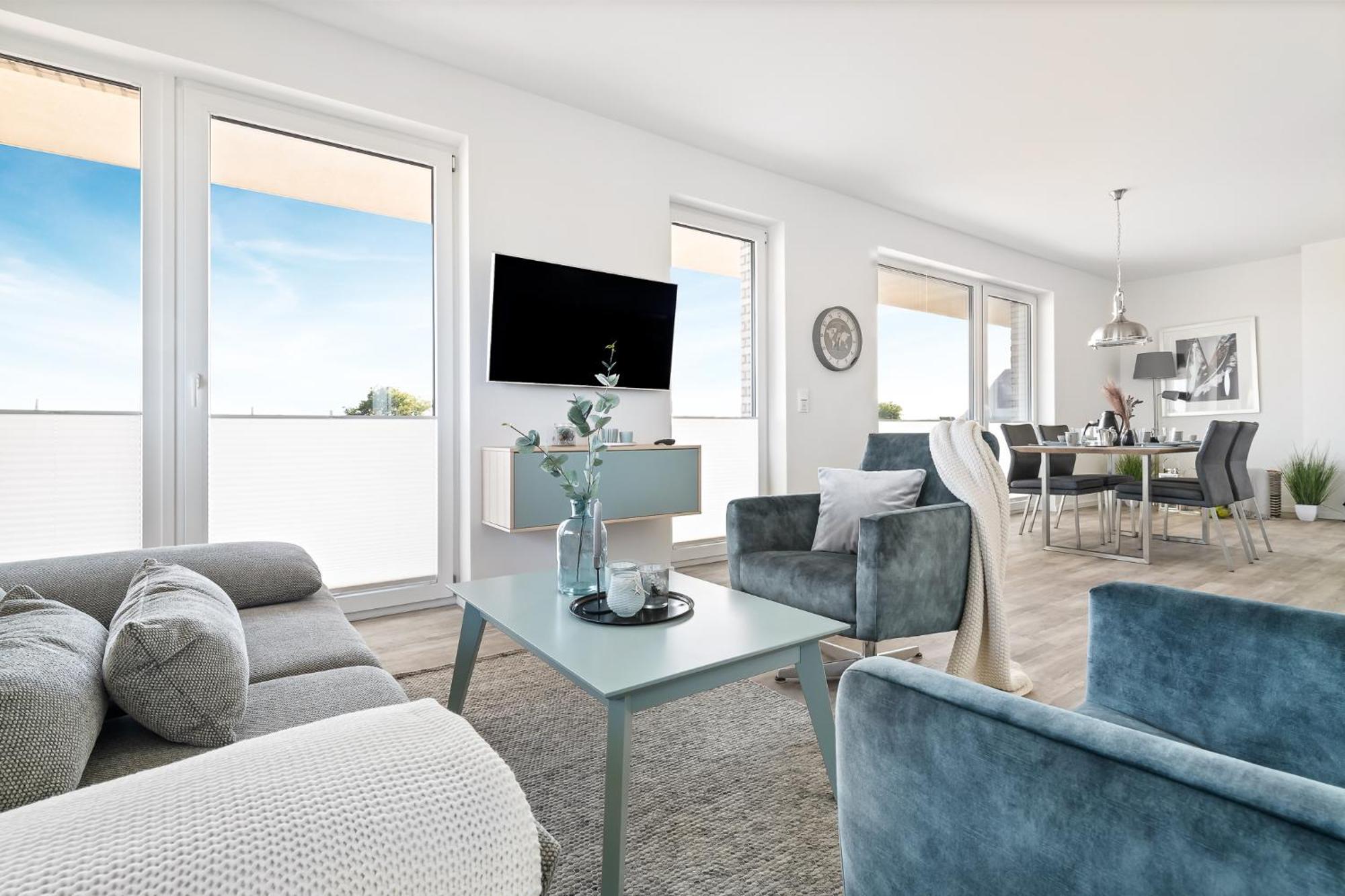 Beachterracefour- Eg, Meerblick, Terrasse, Kamin, Sauna Olpenitz Esterno foto